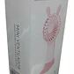 Mini Ventilador Portátil Recargable Con Base Rosado Tecnolab - Miniatura 4