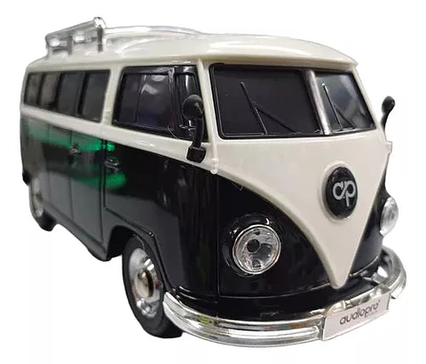 Parlante Portátil Bus Combi Inalámbrico Fm/Aux Ap02106Bk