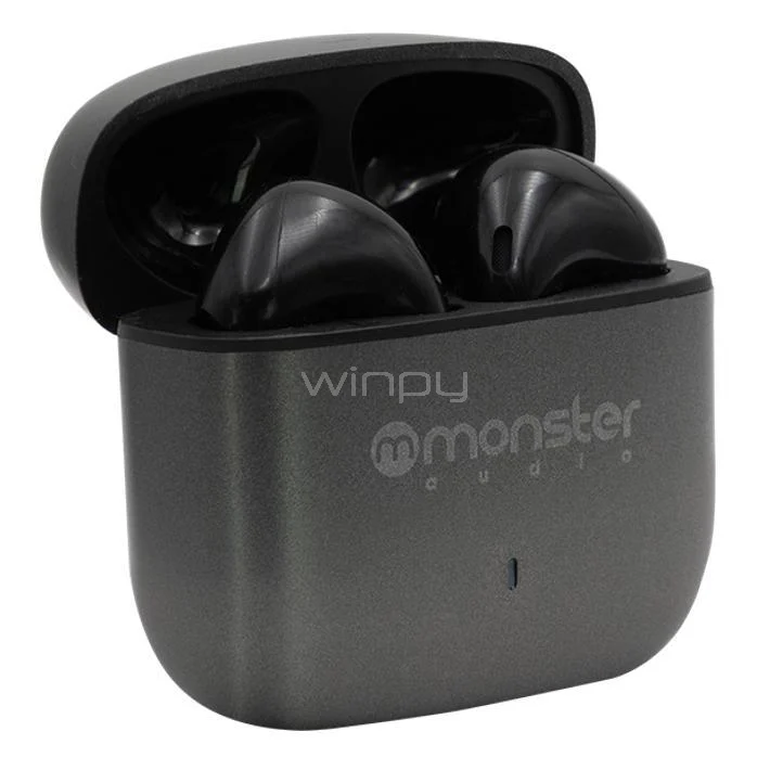 AUDIFONO BLUETOOTH MTW18 ANC METAL GREY MONSTER 1