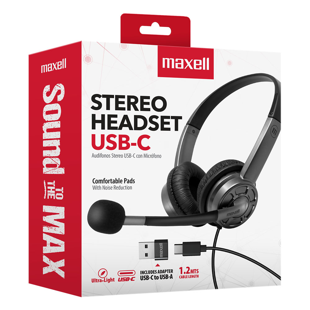Audífonos HS-HMic USB-C Headset De Copa Mediana 4