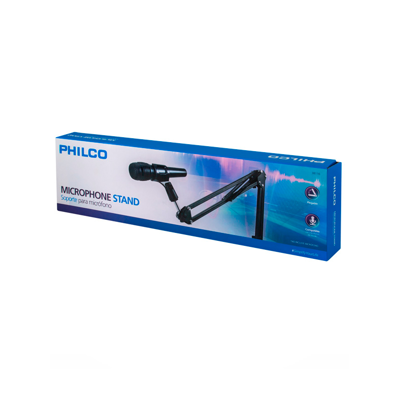 Soporte Metalico Para Microfono Philco 4