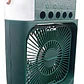 Mini Ventilador Usb De Escritorio Con Enfriador Verde Dg - Miniatura 2