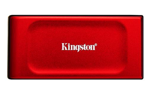 Disco SSD Externo Kingston XS1000 1TB USB 3.2 Gen 2 Lectura 1050MB/s ROJO 2