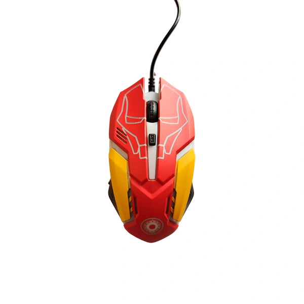 Kit 3 En 1 Marvel Iron Man, Mouse + Teclado + Audífonos 3