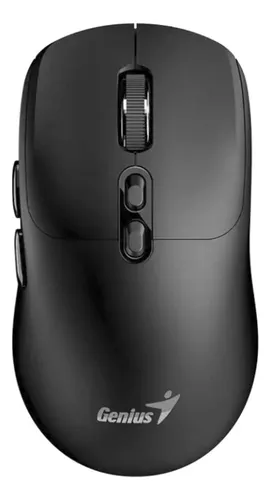 Mouse Genius Nx-8080s Bt BLACK 7 Botones Silencioso 1600 Dpi Ai Copilot 2.4GHz 2