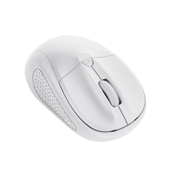 Mouse Trust Primo Inalámbrico Matt White 3