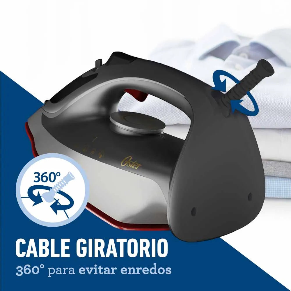 Plancha De Vapor Oster® Con Tecnología Aerocerámica Gcstac6953 4