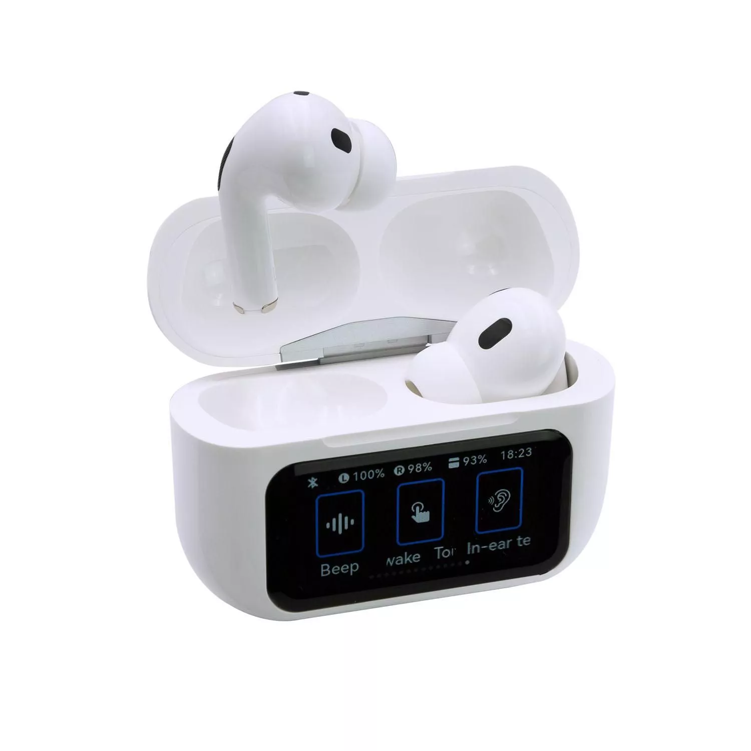 AUDIFONO BLUETOOTH TW16E BLANCO MONSTER 2