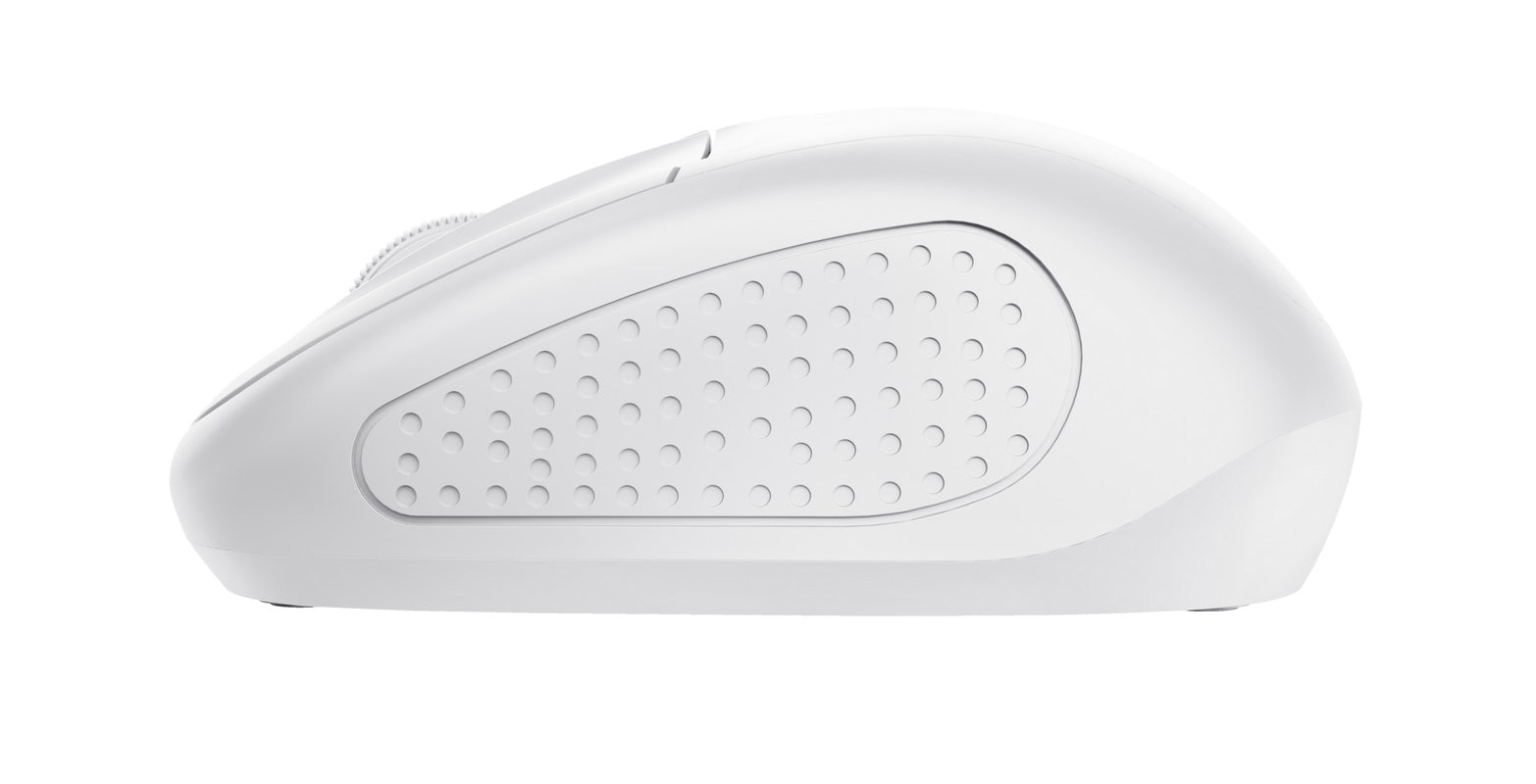 Mouse Trust Primo Inalámbrico Matt White 4