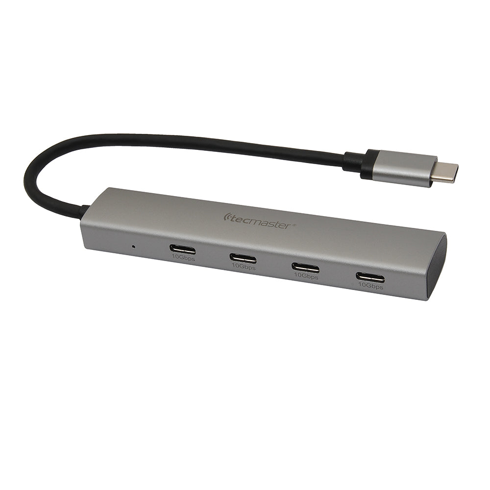 Hub Adaptador Tipo C 4 En 1,  4 Puertos Tipo-C Tecmaster 1
