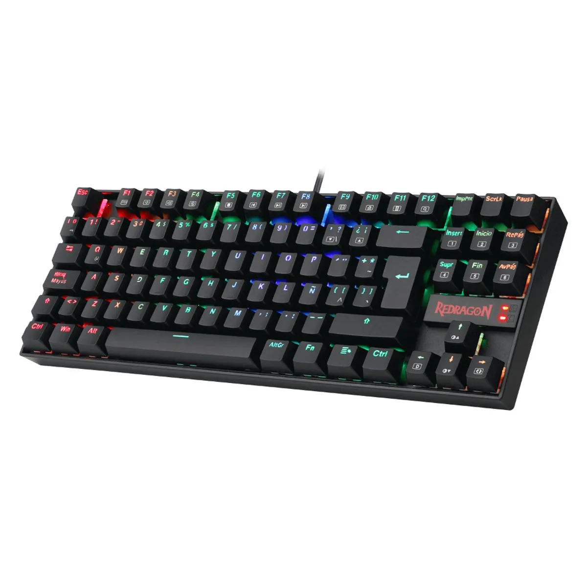 Teclado Mecánico Red Dragon Kumara Rainbow K552-KR Switch 1
