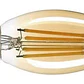 AMPOLLETA DECO C25 4W VELA AMBAR FILAMENT E14 WELLMAX - Miniatura 2