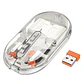 Hoco Mouse GM35 General dual Blanco Transparente - Miniatura 1