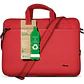 Bolso Maletin Notebook 16 Pulgadas Trust Bologna Eco Backup Color Rojo - Miniatura 1