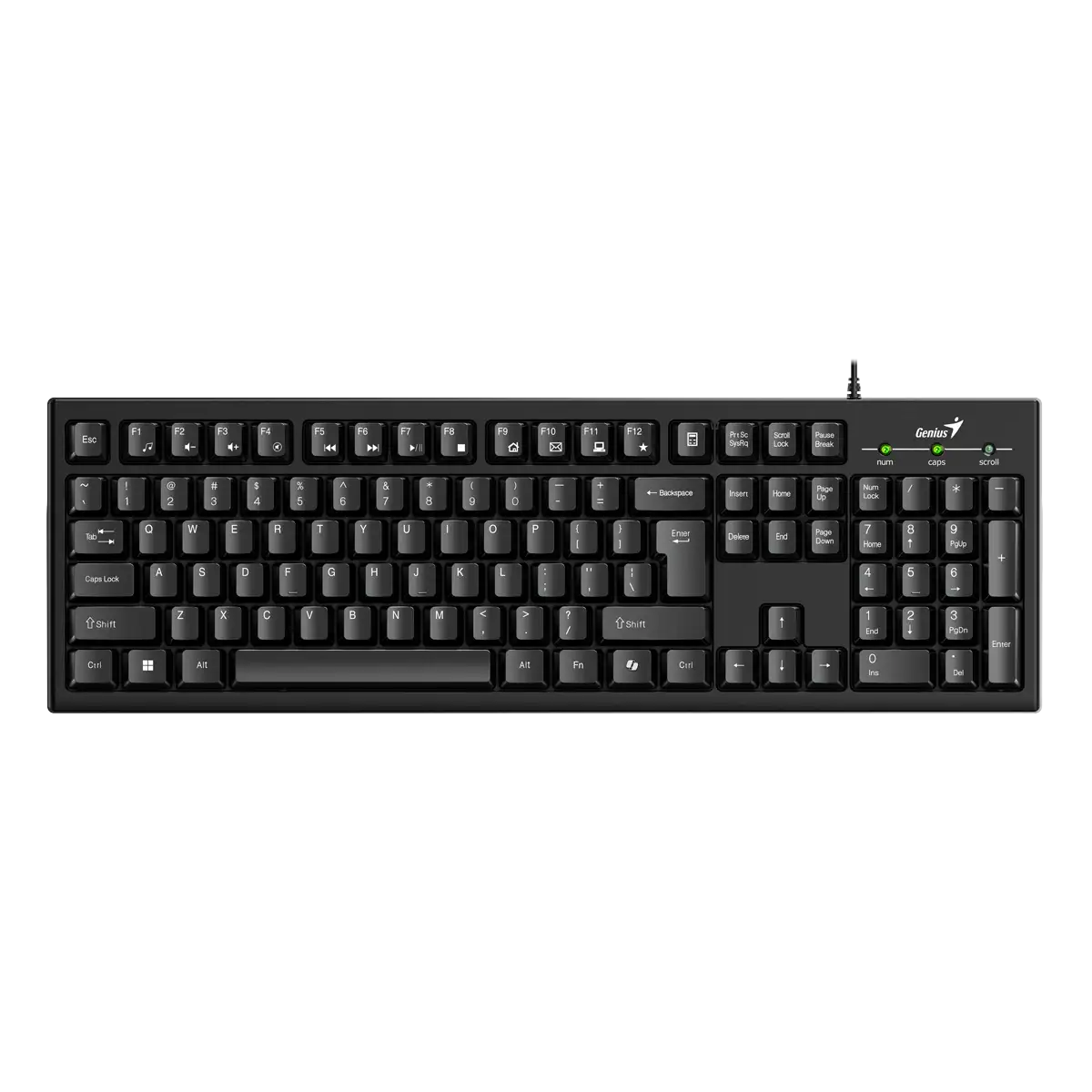 TECLADO USB MULTIMEDIA KB-100 GENIUS  1