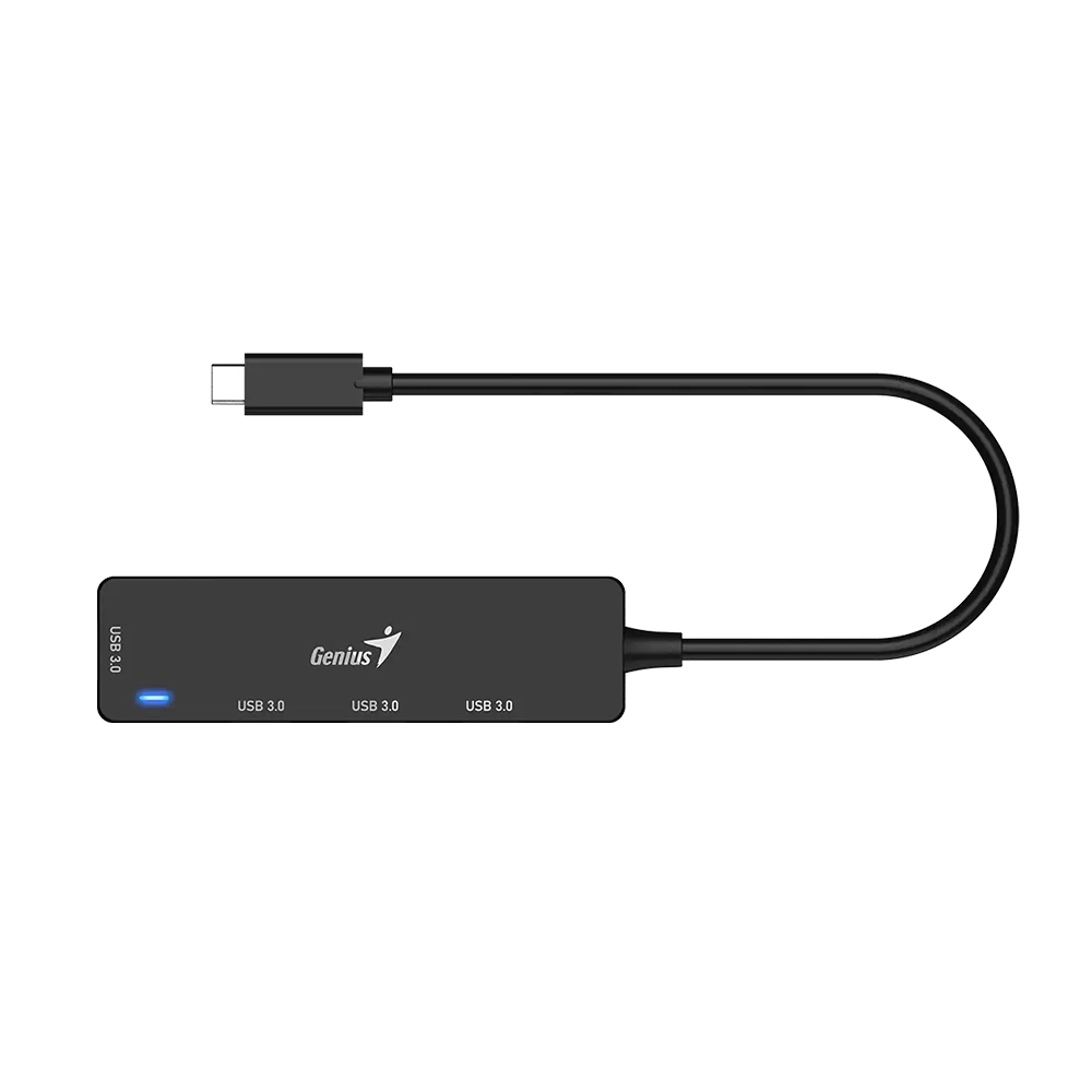 HUB USB 3,0 4 PUERTOS BLACK UH-400 GENIUS 3