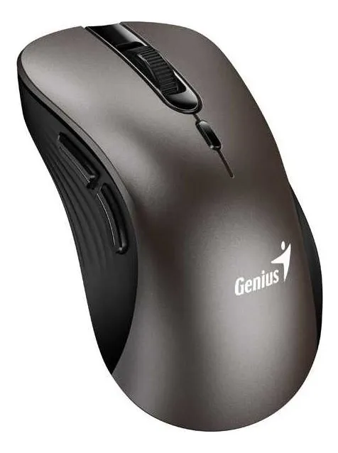 MOUSE INALAMBRICO ERGONOMIC 8100S IRON GRAY GENIUS 2