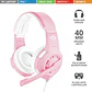 AUDIFONO GAMING TRUST RADIUS PINK GXT310P - Miniatura 6