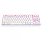 Teclado Mecánico Redragon Kumara K552W Rainbow White Red Switch - Miniatura 1