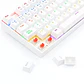 Teclado Mecánico Redragon Kumara K552W Rainbow White Red Switch - Miniatura 2
