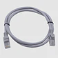 Cable Red Categoría 5E 1Mts Gris Ulink - Miniatura 1