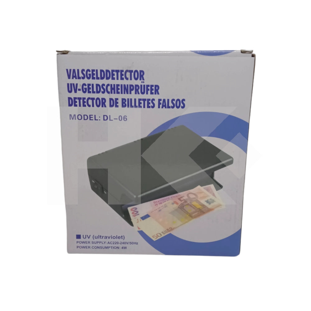Detector De Billetes Falsos Dl-06  4Watts 2
