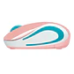 Mouse Inalámbrico Logitech M187 Rosa Azul Mini - Miniatura 3