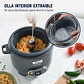 Oster Arrocera, 3 en 1, 10 Tazas de Capacidad, con Función de Sofrito, Vaporera, Recubrimiento Antiadherente Oster DiamondForce - Miniatura 4