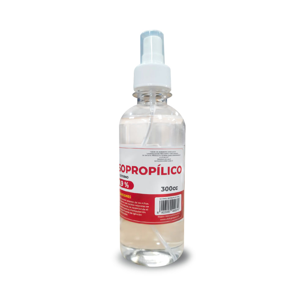 Alcohol Isopropílico 300Cc Utek 99.9% Pureza 1