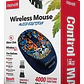 Mouse Inalámbrico Maxell Diseño Wild 4000dpi Usb/usb-c Tigre Azul - Miniatura 5