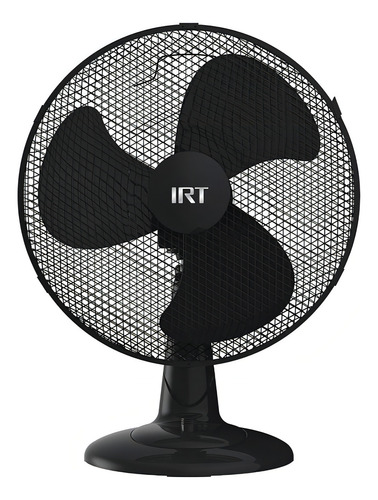 Ventilador de Mesa 16 Pulgadas 50W Plástico Negro Irt Cantidad de Aspas 3 Diámetro 16 40.64 Cm 1