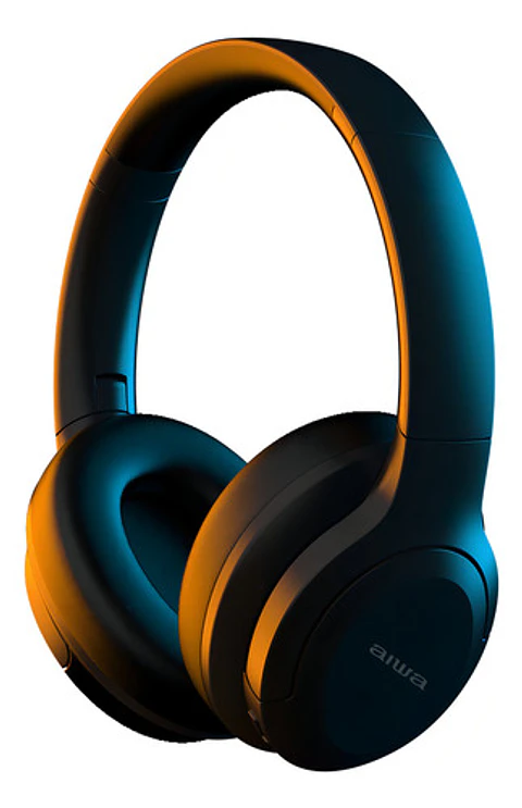 Auriculares Inalámbricos Aiwa Aw-anc45f Negros Negro