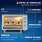 Horno con freidora de aire Oster® de 35L TSSTTVLS35 - Miniatura 5