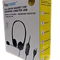 Audífono PC Usb con Micrófono Cable 2MTS 7,1 TECMASTER - Miniatura 5
