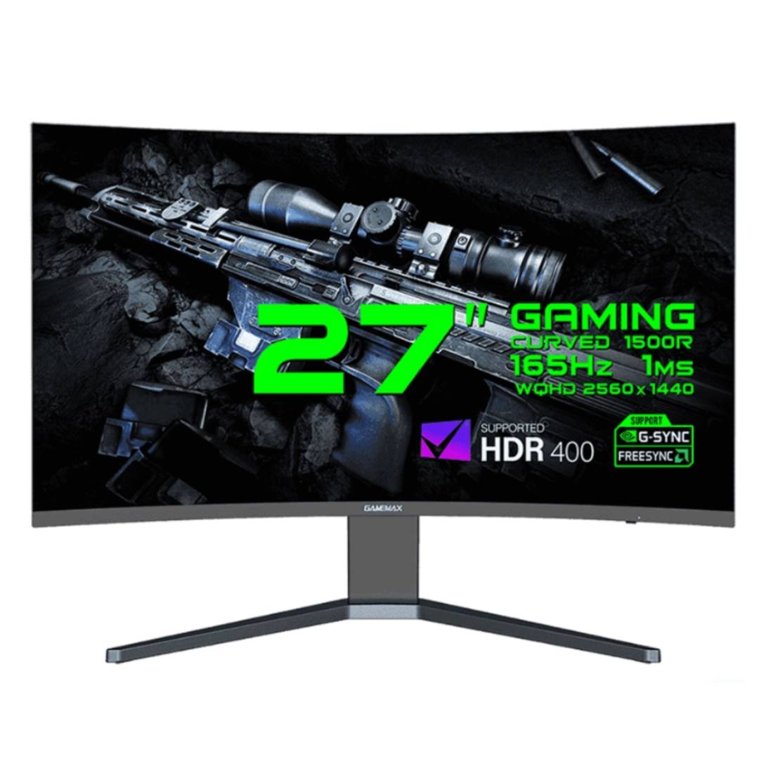 Monitor Gamemax Curvo GMX27C165Q Qhd 27