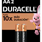 Pila Alcalina AA Pack 2UN Duracell - Miniatura 1