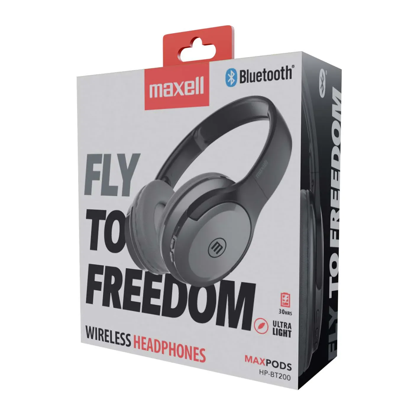 Audífonos Inalámbricos Maxell Bluetooth HP-BT200 FLY Black 5