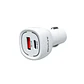 Cargador De Auto QC+PD20W c/cable USB C color Blanco / Mod. BL-CHCR20W - Miniatura 3