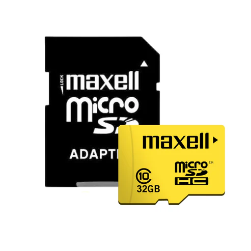 Tarjeta Micro SD Maxell 32GB CLASE 10 1
