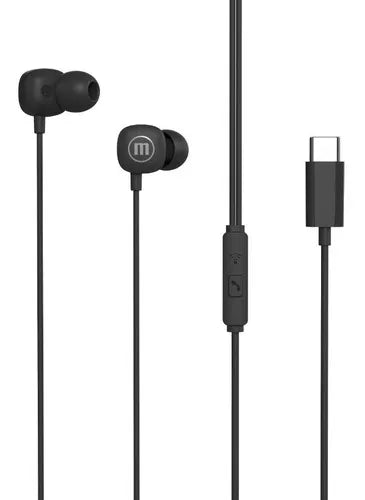 Audifonos Maxell Tipo C Square Negro 1