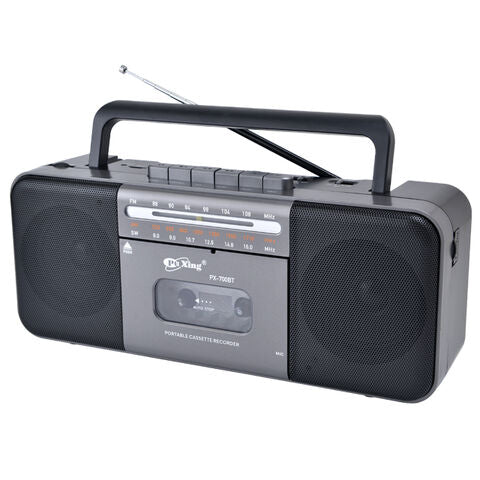 Rario Cassette Modelo Vintage Bt Px-700Bt Negra 2