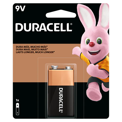 Batería Alcalina 9V Duracell