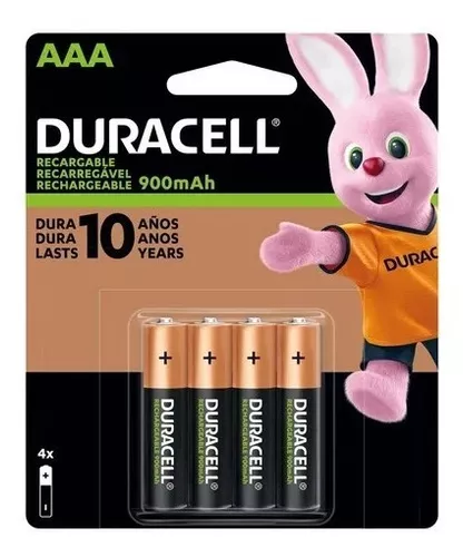 Pilas Duracell Recargables AA x4 Unidades 2500 mAh 1