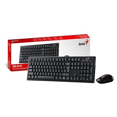 Combo Teclado+ Mouse Genius Wireless Km-8101