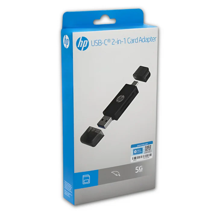 Lector De Memorias Sd & Micro Sd + Puerto Usb C + Usb Hp 112 4