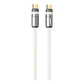 Cable USB Tipo C a Tipo C 60W Cofruite RC-C063 White Remax - Miniatura 1