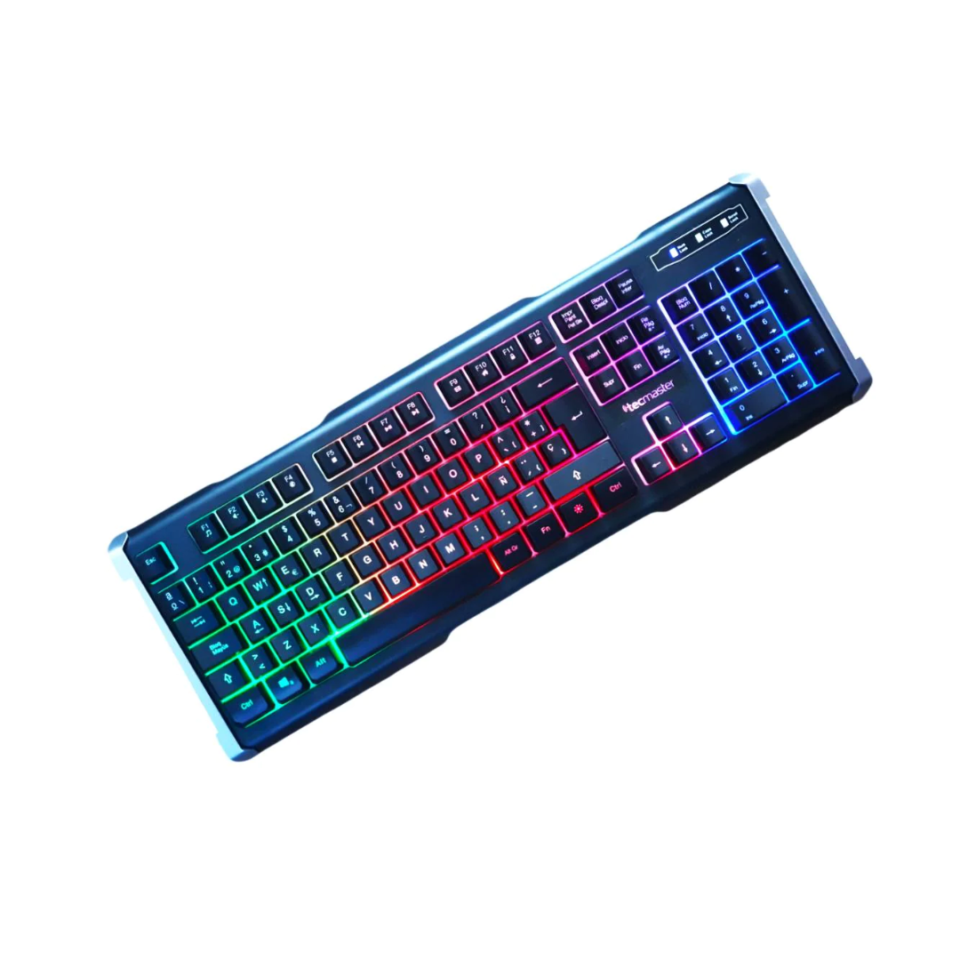 Teclado Gamer Retroiluminado Vulcano Tecmaster 3