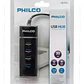 Hub Usb 3.0 4 Puertos Con Luz Philco Hb30n Negro  - Miniatura 2