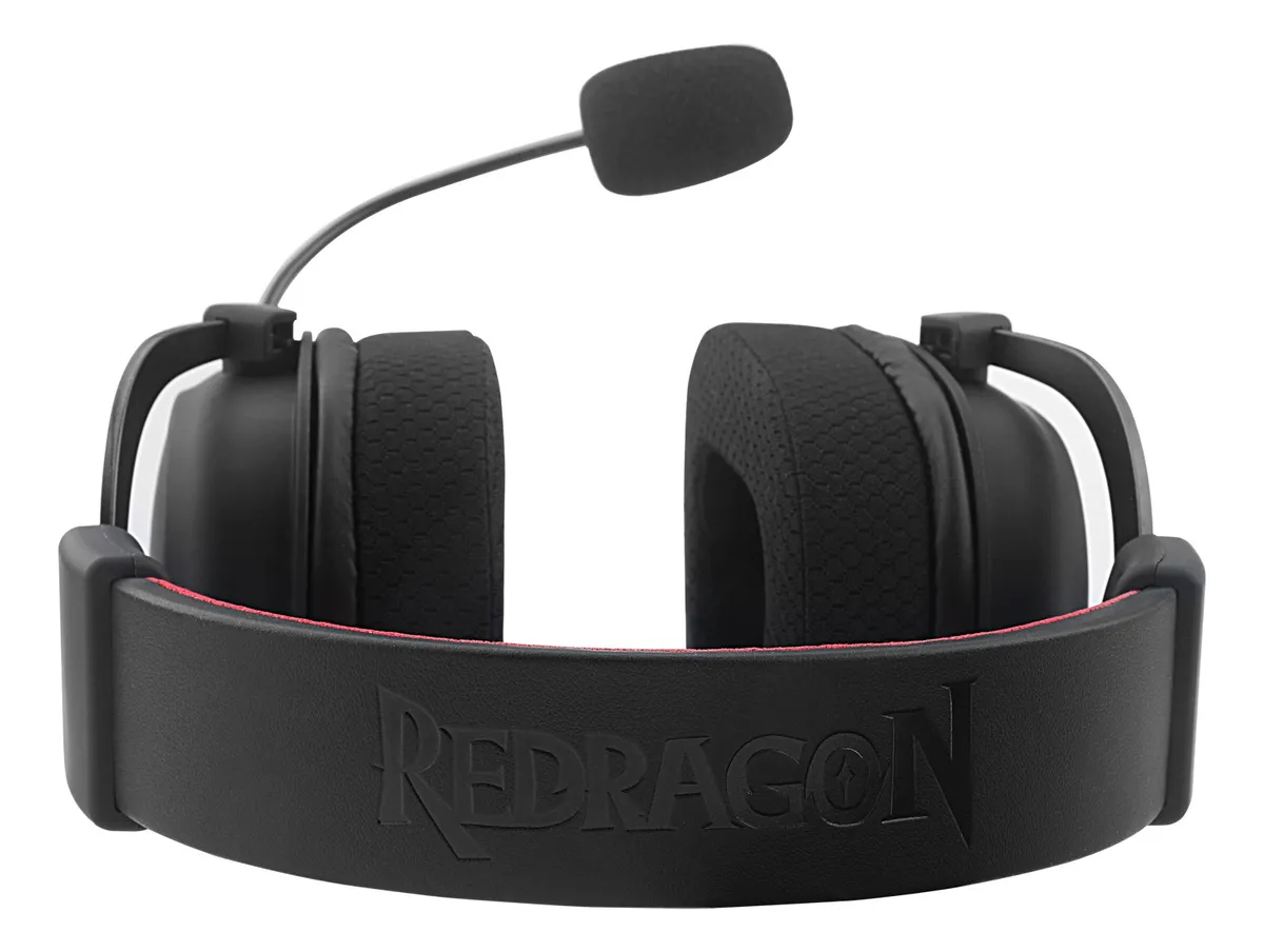 Auriculares Gamer Redragon Redragon Zeus X Wireless H510-wl Negro Con Luz Rgb Led 4