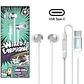 AUDIFONO CON CABLE TIIPO/C  RM-512A BLUE  REMAX  - Miniatura 3